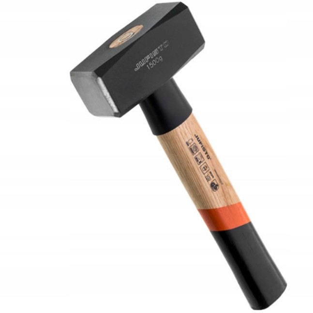 MODECO Młotek Młot Kamieniarski Mocny Solidny 1500GR