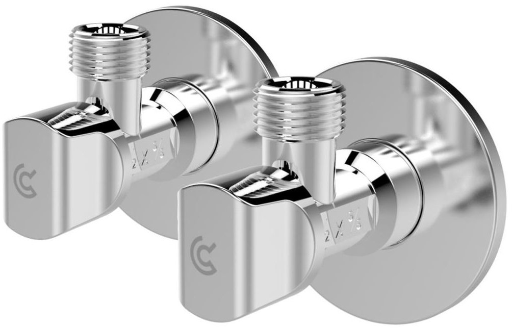 CALIDO Kurek kątowy 1/2'' X 3/8'' (2 SZT.) CALIDO