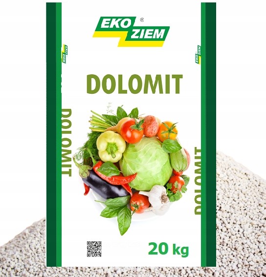 Nawóz Dolomit Wapno Nawozowe 20kg +magnez Odkwasza