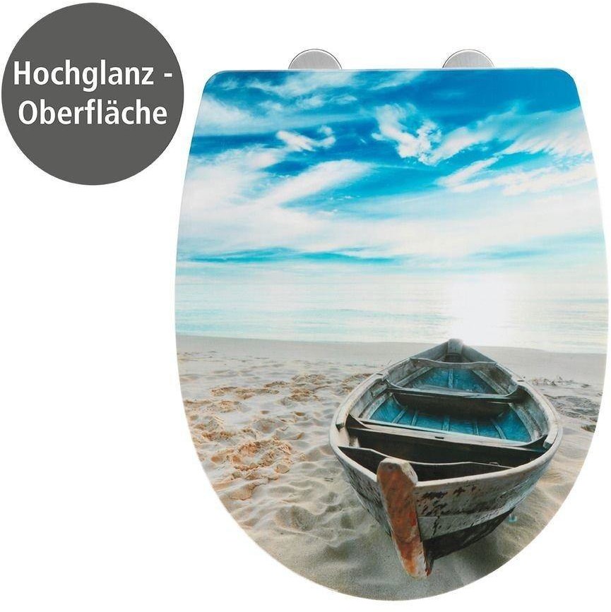 WENKO Deska sedesowa BOAT lakierowana Thermoplast 23532100