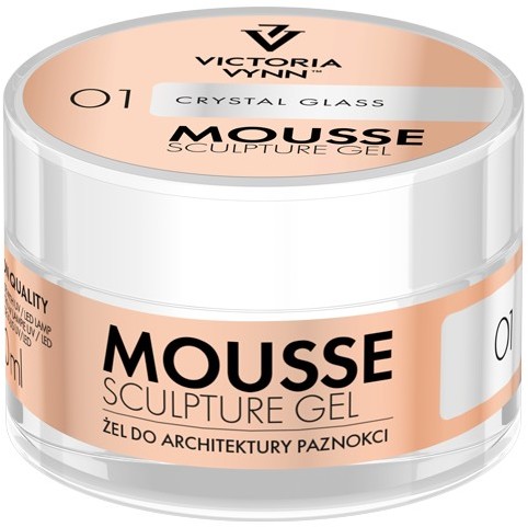 VICTORIA VYNN VICTORIA VYNN Mousse Sculpture Gel 01  Crystal Glass 50 ml VIC000567