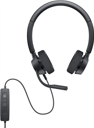Dell Pro Stereo Headset WH3022 (520-AATL) czarne