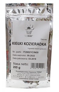 Toraf Nasiona na kiełki KOZIERADKA 200g Nas000359