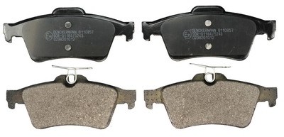DENCKERMANN Klocki hamulcowe - komplet B110857