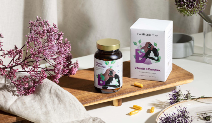 Health Labs Care Vitamin B Complex Health Labs - kompleks witamin z grupy B