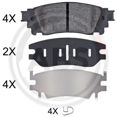 A.B.S. ALL BRAKE SYSTEMS BV.) ALL BRAKE SYSTEMS BV.) 35097 35097
