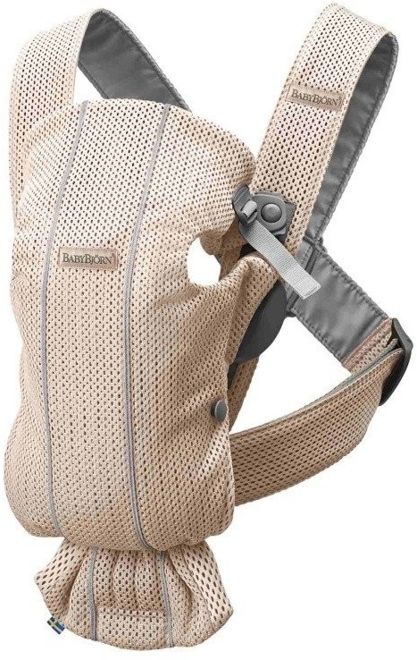 BABYBJORN Mesh nosidełko Perłowy Różowy