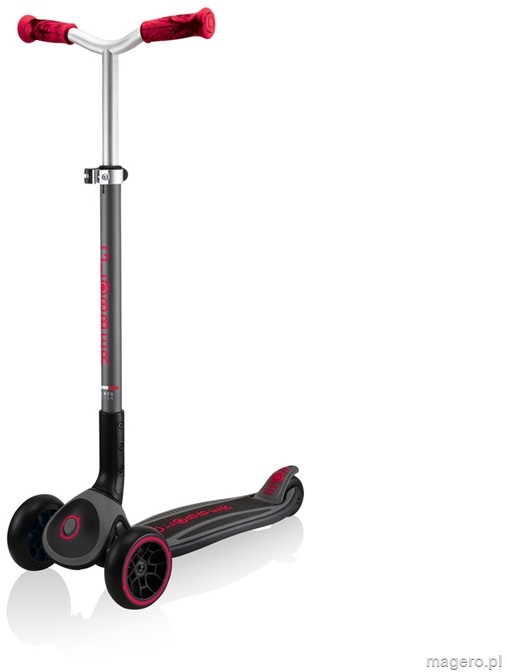 Globber Hulajnoga 3-kołowa Master Prime Black New Red 664-102 664-102