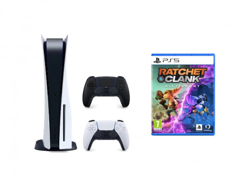 Sony PlayStation 5 B Chassis + dodatkowy kontroler DualSense + Ratchet & Clank: Rift Apart