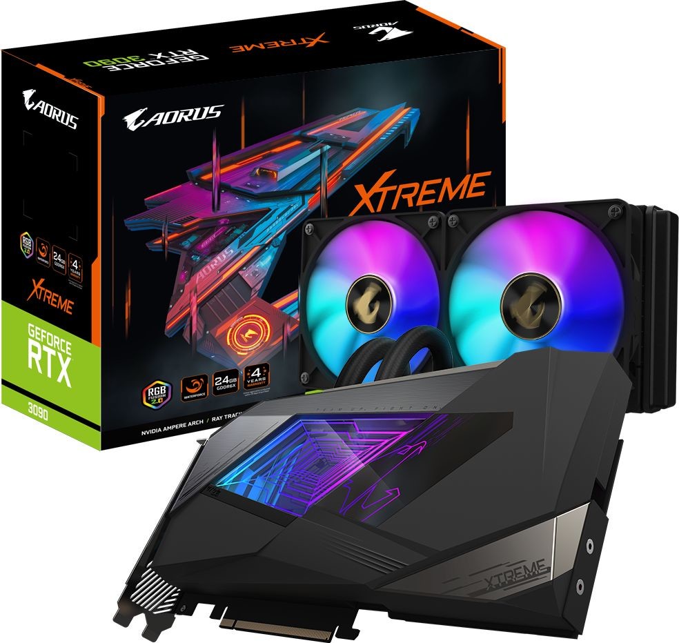 Gigabyte GeForce RTX 3090 Xtreme Waterforce 24GB