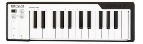 Arturia Microlab Black klawiatura sterująca, kolor czarny