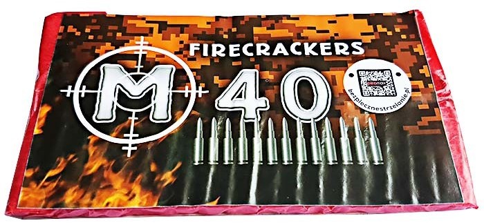 Piromax Karabinek Firecrackers M40 PXG205 - 40 strzałów