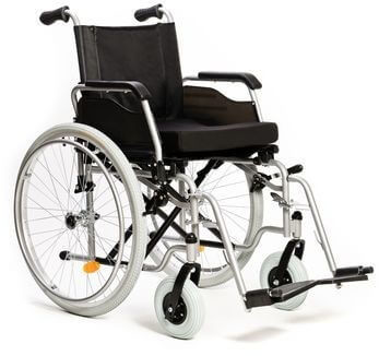 PDS CARE Wózek inwalidzki stalowy ręczny PPW014