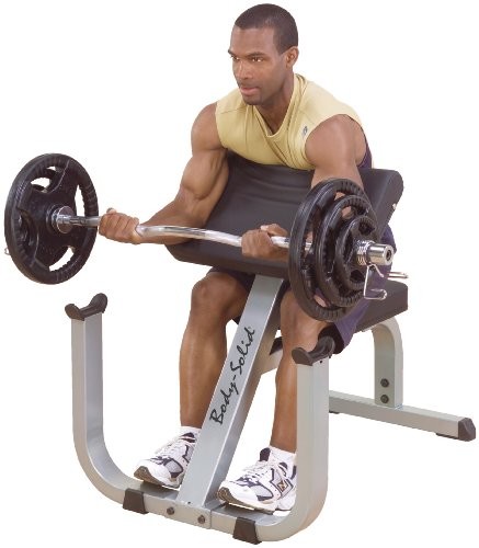Body Solid kaznodzieja (komiks) Curl ławeczka do podnoszenia ciężarów GPCB329