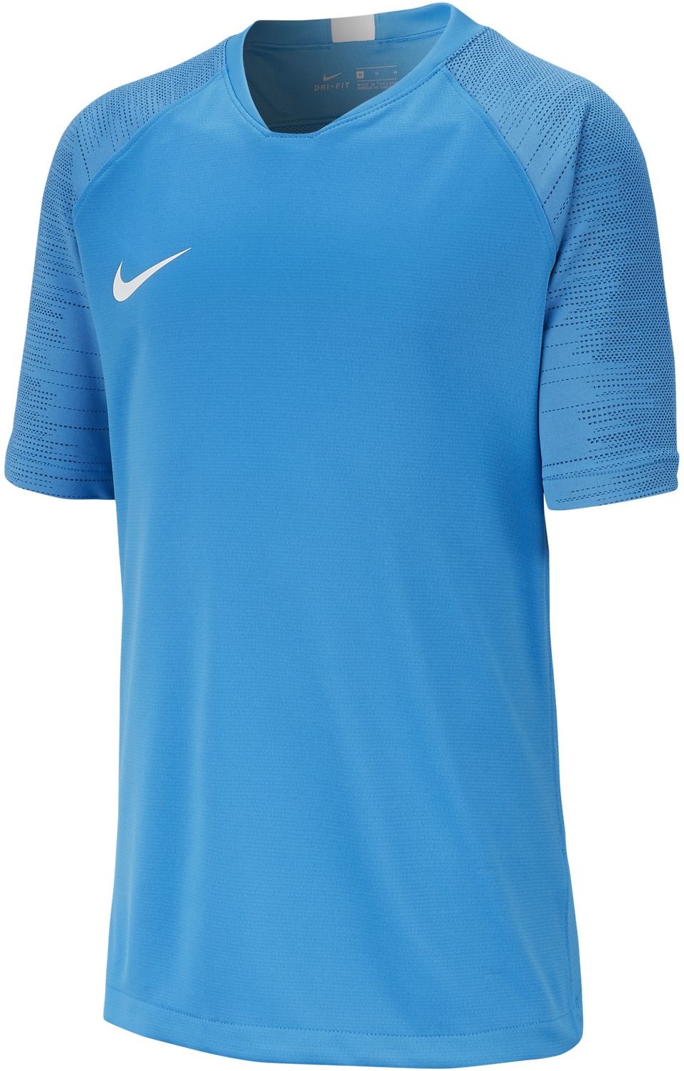 Nike Koszulka juniorska Breathe Strike AT5885 435/blue/blue M