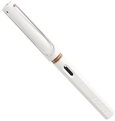 Lamy Safari FH19676 pióro wieczne, stalówka M, model 019, białe L19WEM
