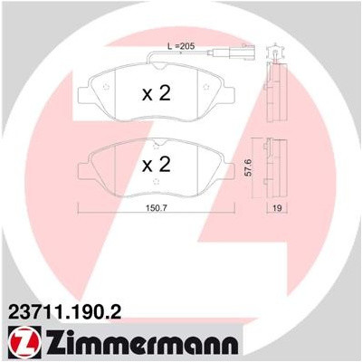 Zimmermann (OTTO GMBH) (OTTO GMBH) 23711.190.2 23711.190.2