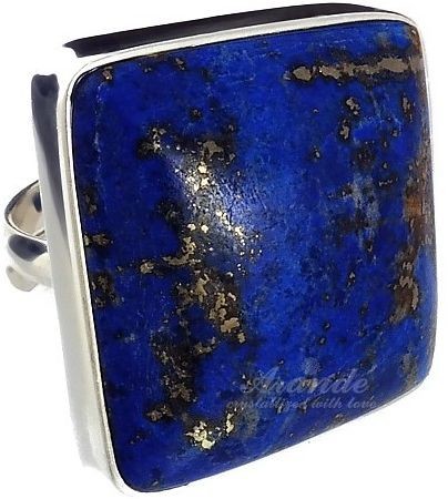 Arande LAPIS LAZULI PRZEPIĘKNY PIERŚCIONEK SREBRO R11-24 4192039798