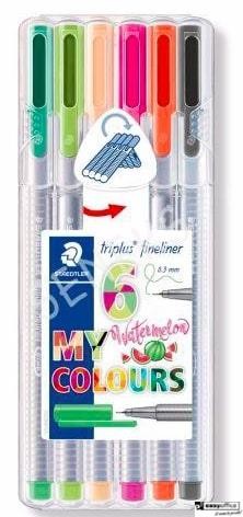 Staedtler Cienk.TRIPLUS 0.3 S 334 SB6CS7 6 szt watermalon STAEDLER