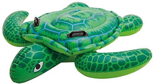 Intex 57524NP - liliowy Sea Turtle Ride-On, 150 x 127 cm (FBA_57524NP)