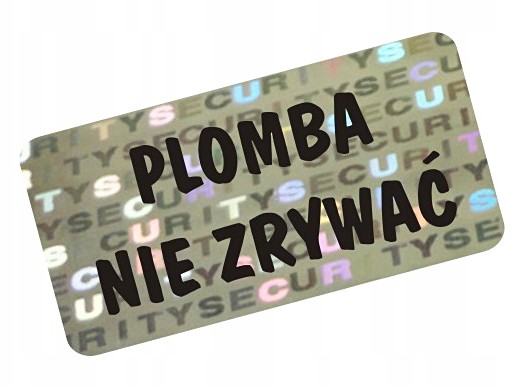NH-210 - 50x20mm Hologram Naklejka Security Void