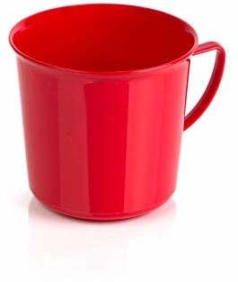 Kimmel Kimmel 21-000-1603-1 kubek z uchem duży 330 ml, tworzywo sztuczne, czerwony 21-000-1603-1