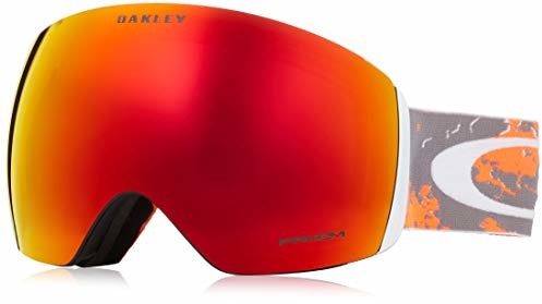Oakley Flight Deck Arctic Fracture okulary przeciwśnieżne męskie pomarańczowe (OO7050-62)