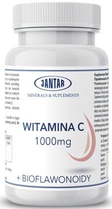 JANTAR JANTAR WITAMINA C 1000MG + BIOFLAWONOIDY 90 KAPS.