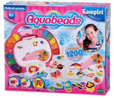 Epoch Aquabeads Kuferek artysty 1200 koralików *