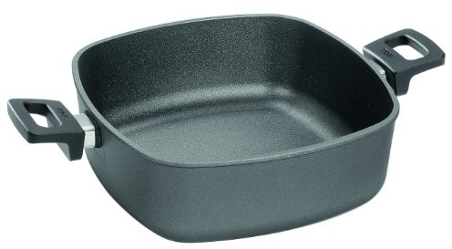 Woll Naczynie do pieczenia z odlewu 1028il 28 x 28 cm z wełny Titanium Nowo indukcyjna 1028 IL
