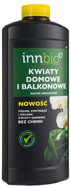 INNBIO Nawóz organiczny KWIATY DOMOWE I BALKONOWE 1 l INNBIO