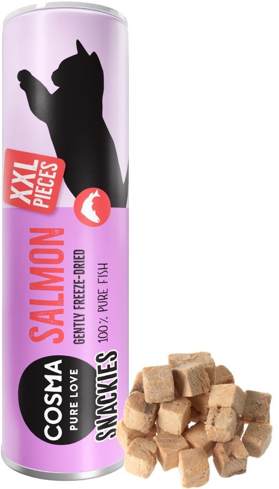 Cosma Nowość: Original Snackies XXL, łosoś - 22 g