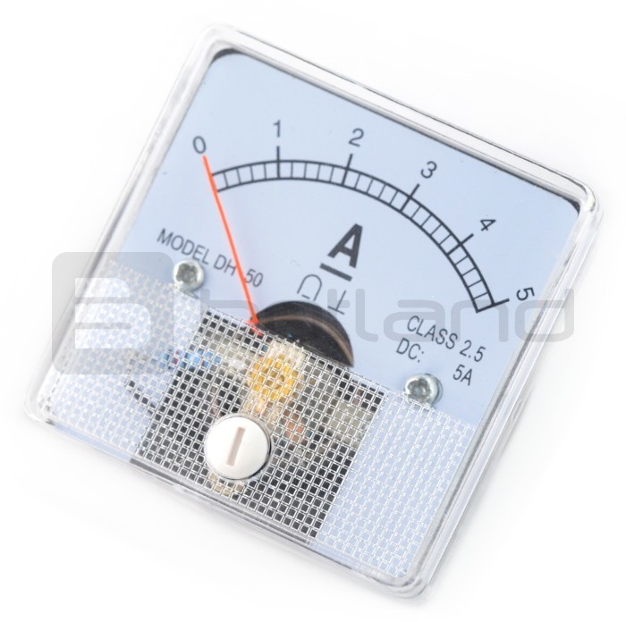 Amperomierz analogowy - panelowy DH-50 - 5A PRO-10201