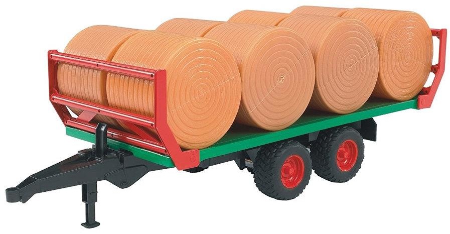 Bruder Przyczepa do transportu siana + 8 bel BR-02220