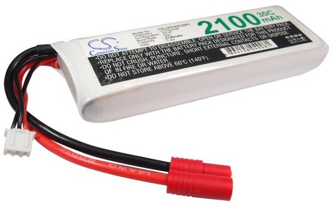 Cameron Sino 2100mAh 15.54Wh Li-Polymer 7.4V 2S 30C FUTABA Cameron Sino)