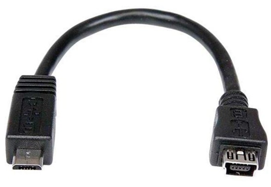 STARTECH.COM Micro USB to Mini USB Adapter Cable M/F UUSBMUSBMF6