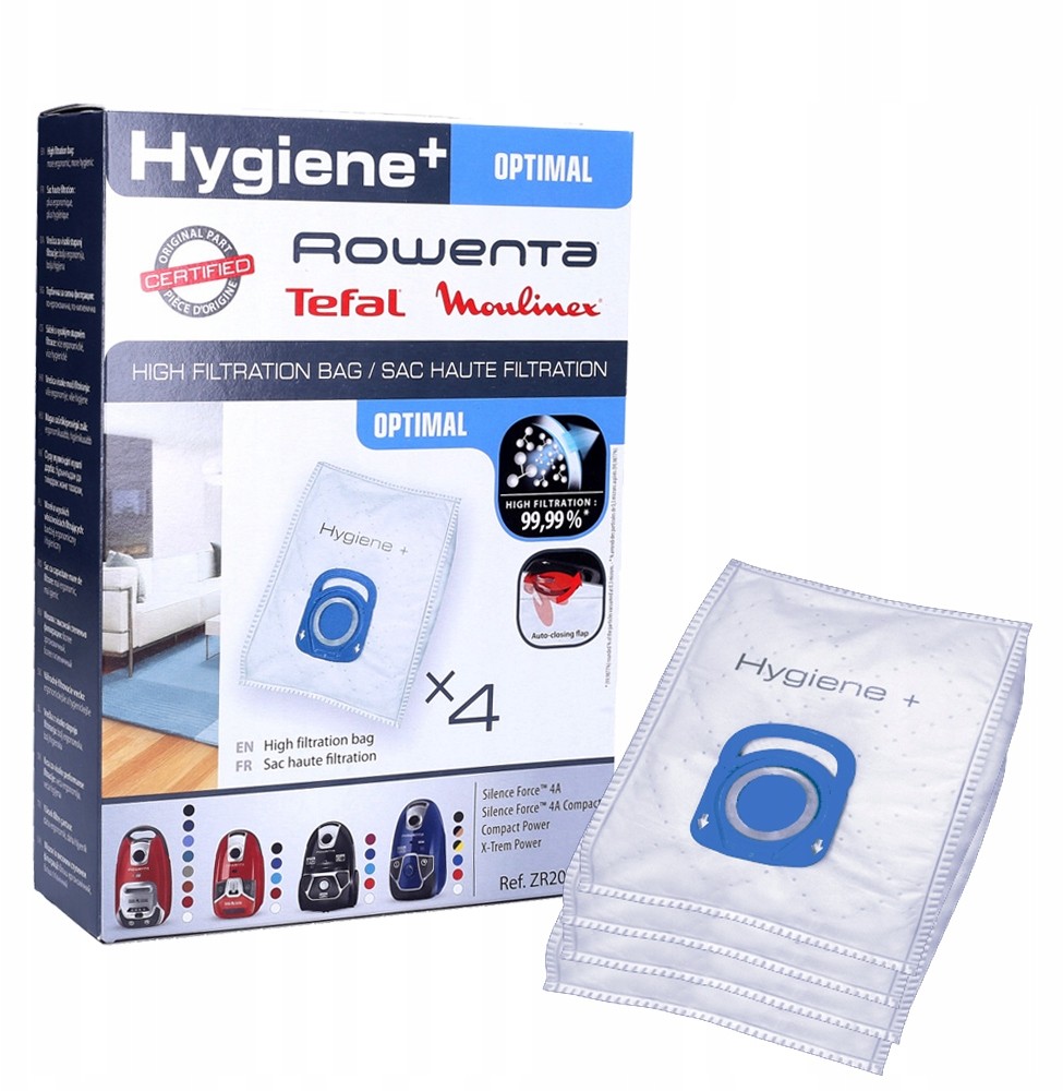 ROWENTA Worki Hygiene+ do Tefal Silence Forte Oryg