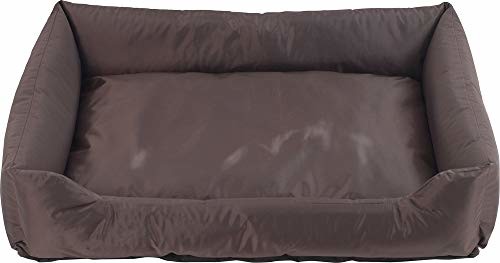 Karlie Flamingo 1031236 łóżko No Limit do leżenia z Teflon brązowa 100 x 70 x 20 cm