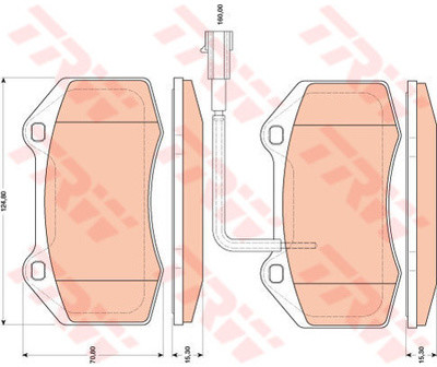 TRW KFZ Ausruestung GmbH) KFZ Ausruestung GmbH) GDB1812 GDB1812