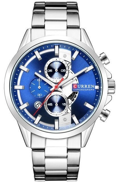 Curren ZEGAREK MĘSKI CURREN 8325 (zc021a) - CHRONOGRAF 8325 bransoleta