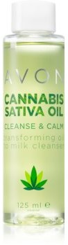 Avon Avon Cannabis Sativa Oil emulsja oczyszczająca do twarzy z olejkiem konopnym 125 ml