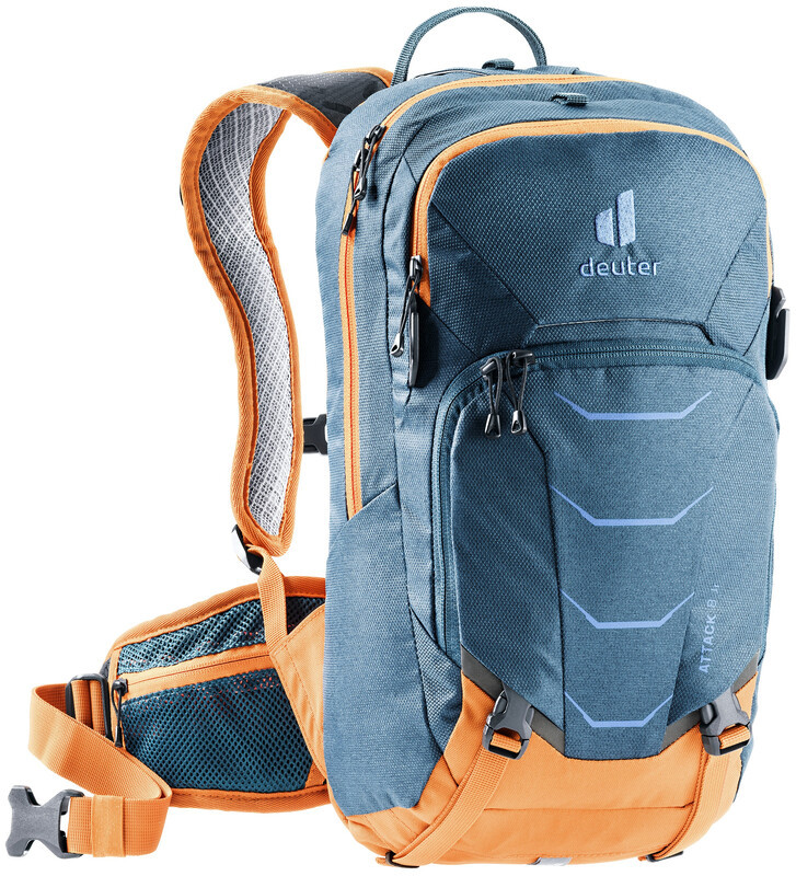 Deuter Attack 8 JR Backpack Kids, niebieski/pomarańczowy 2021 Plecaki szkolne i turystyczne 3612121-arctic-mandarine