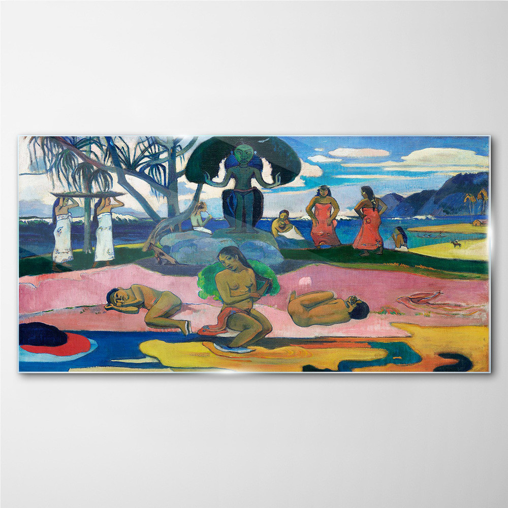 PL Coloray Obraz Szklany Dzień Bóg Paul Gauguin 120x60cm