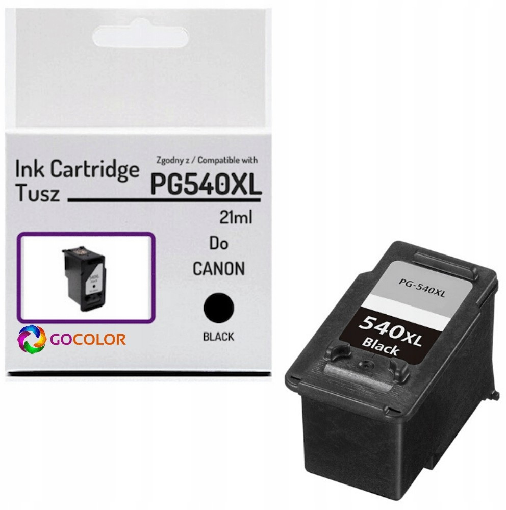 Tusz zamienny z Canon PG-540XL Black Pixma MG3650