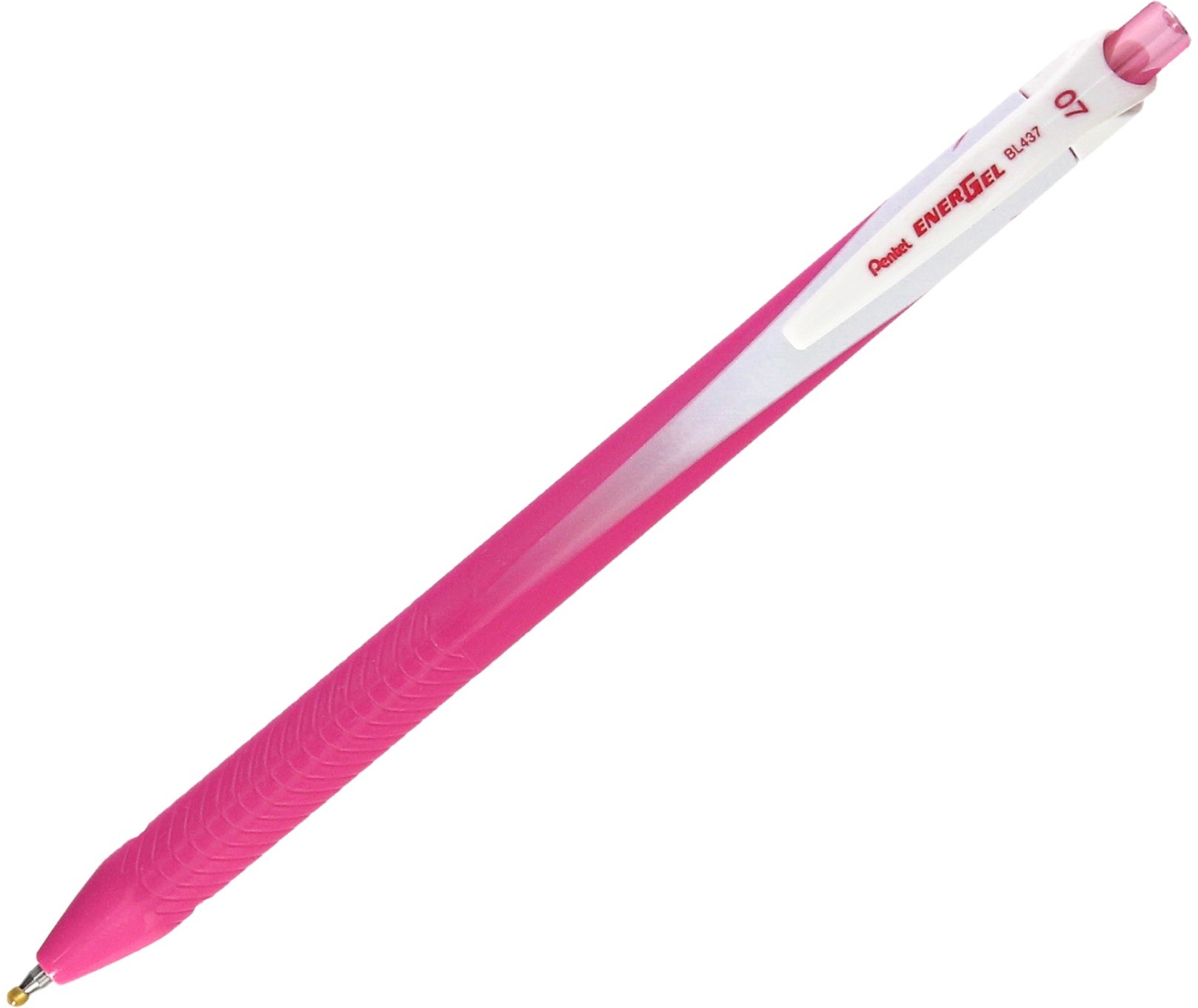 Pentel Pióro kulkowe automatyczne 0.7mm różowe Energel BL437