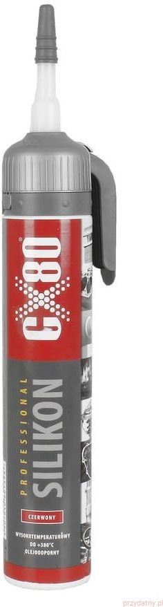 CX-80 Cx80 Silikon czerwony 210g CXSILLUX250GCZE