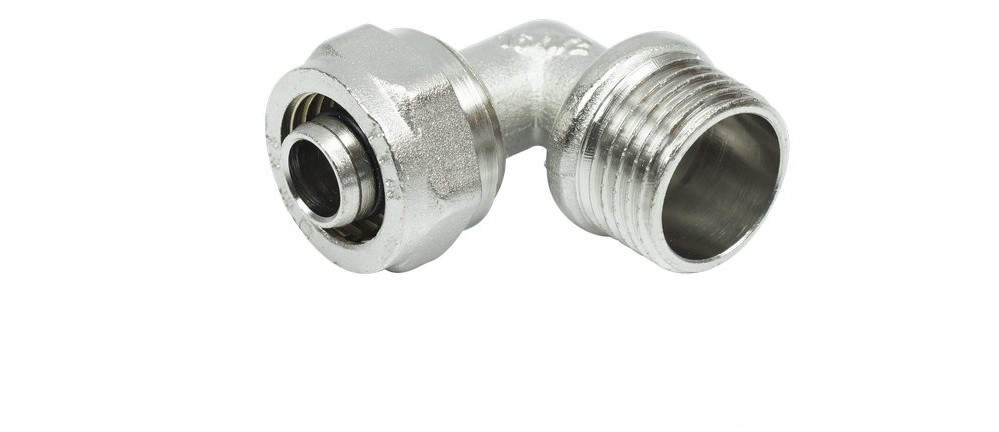 Tycner Kolanko skręcane Pex 16x1/2 gwint zewnętrzny