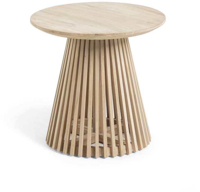 LA FORMA Stolik Irune Teak Wood Natural Cc0623m47 Wysokość 45,0 Średnica 50,0/Stół