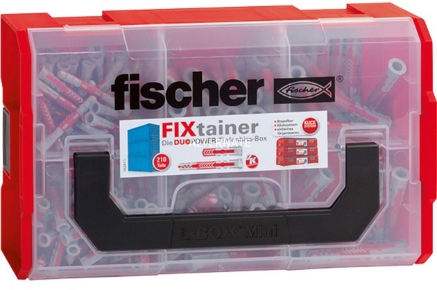 Fischer FIXtainer - DUOPOWER 539867, Dowel