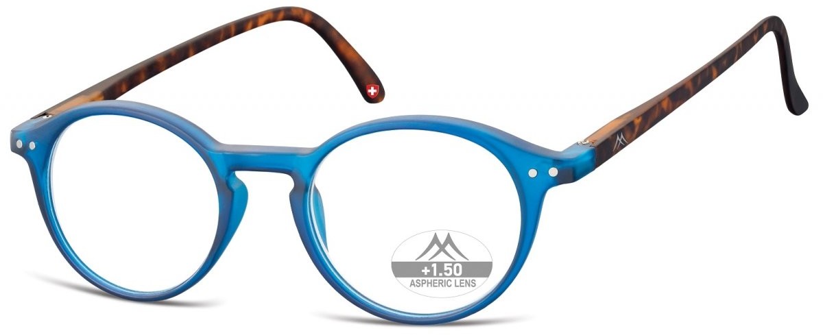 Montana Asferyczne Okulary Lenonki do Czytania Plusy MR65e MR65e